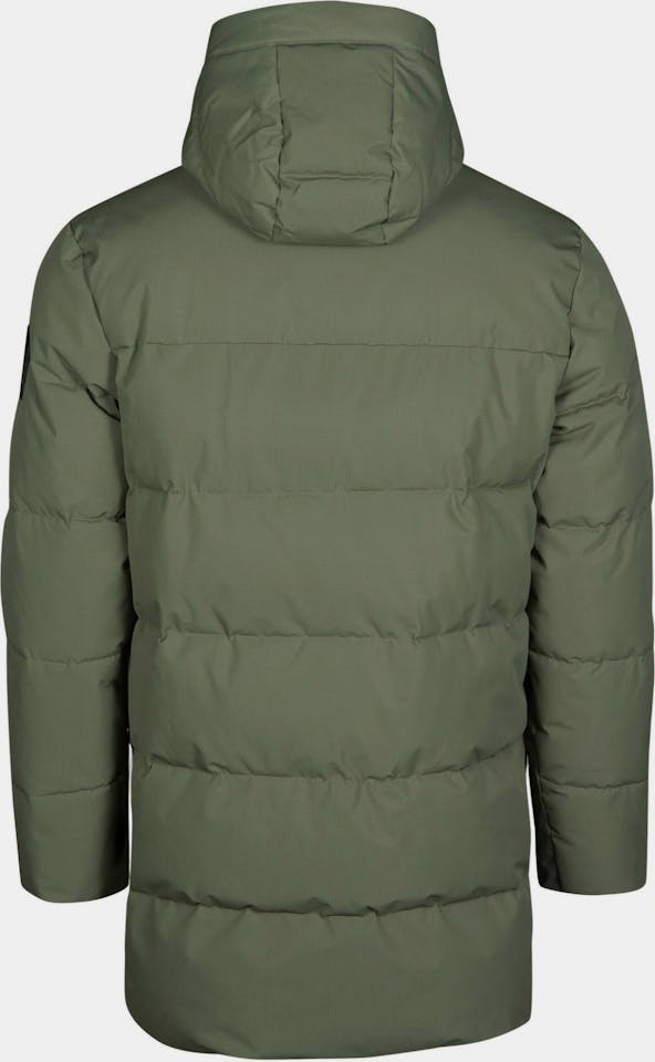Halti Men's Linjat Puffer Parka Leaf Green 07