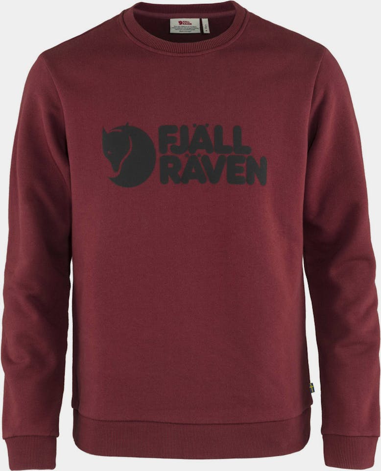 Fjällräven Logo Sweater ja Vardag 16 Terracotta 20
