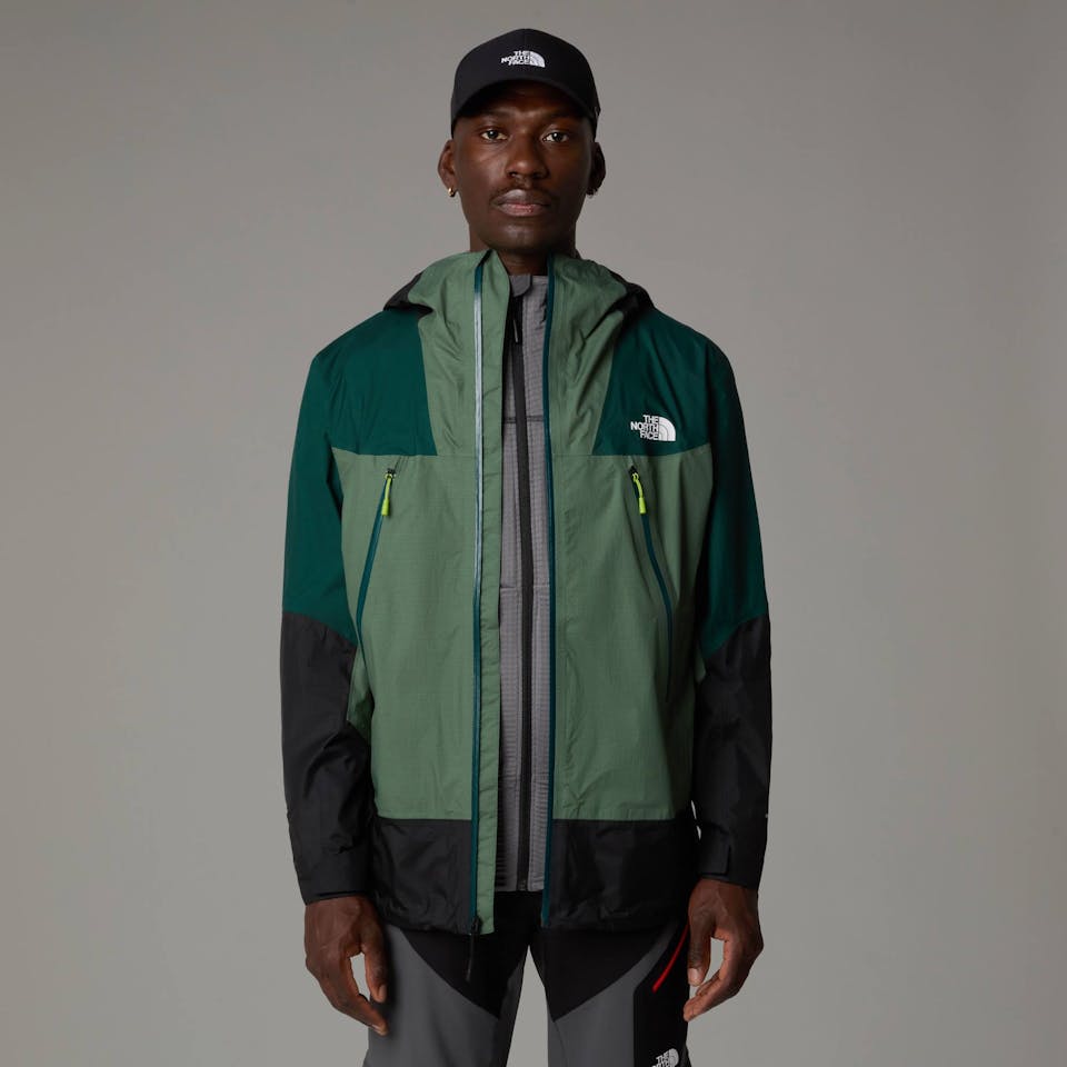 The North Face Men's Signal 2,5L DryVent Jacket Duck Green-Deep Nori-TNF Black 05