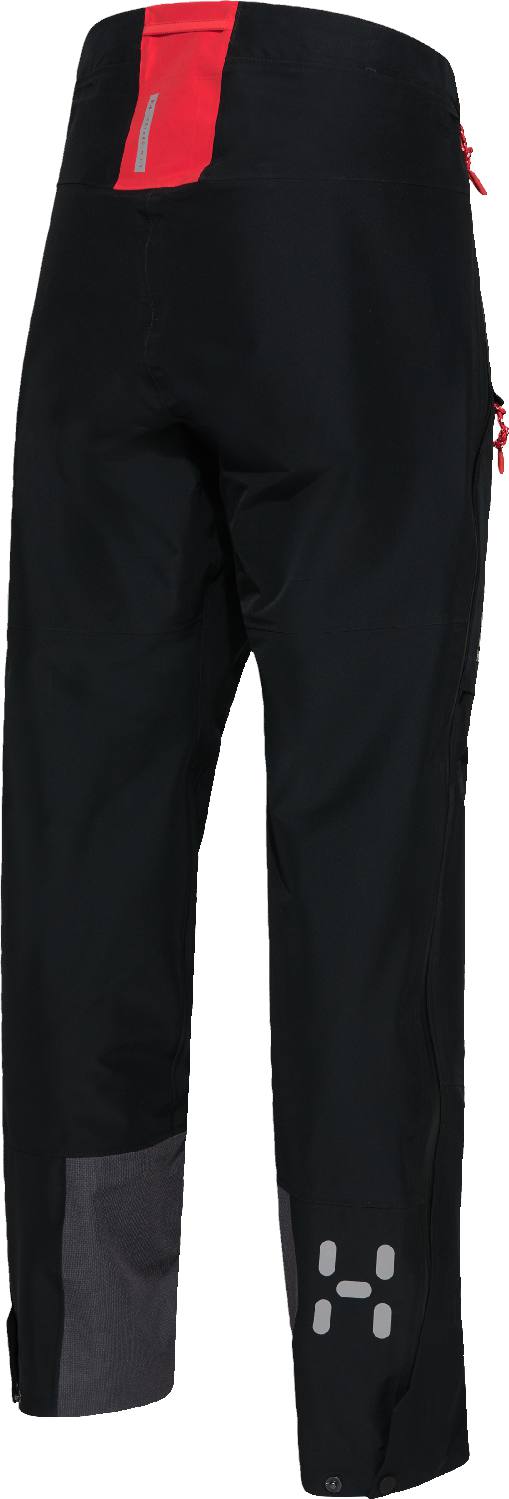 Haglöfs Men's L.I.M. ZT GTX Pro Pant Musta / Punainen 02