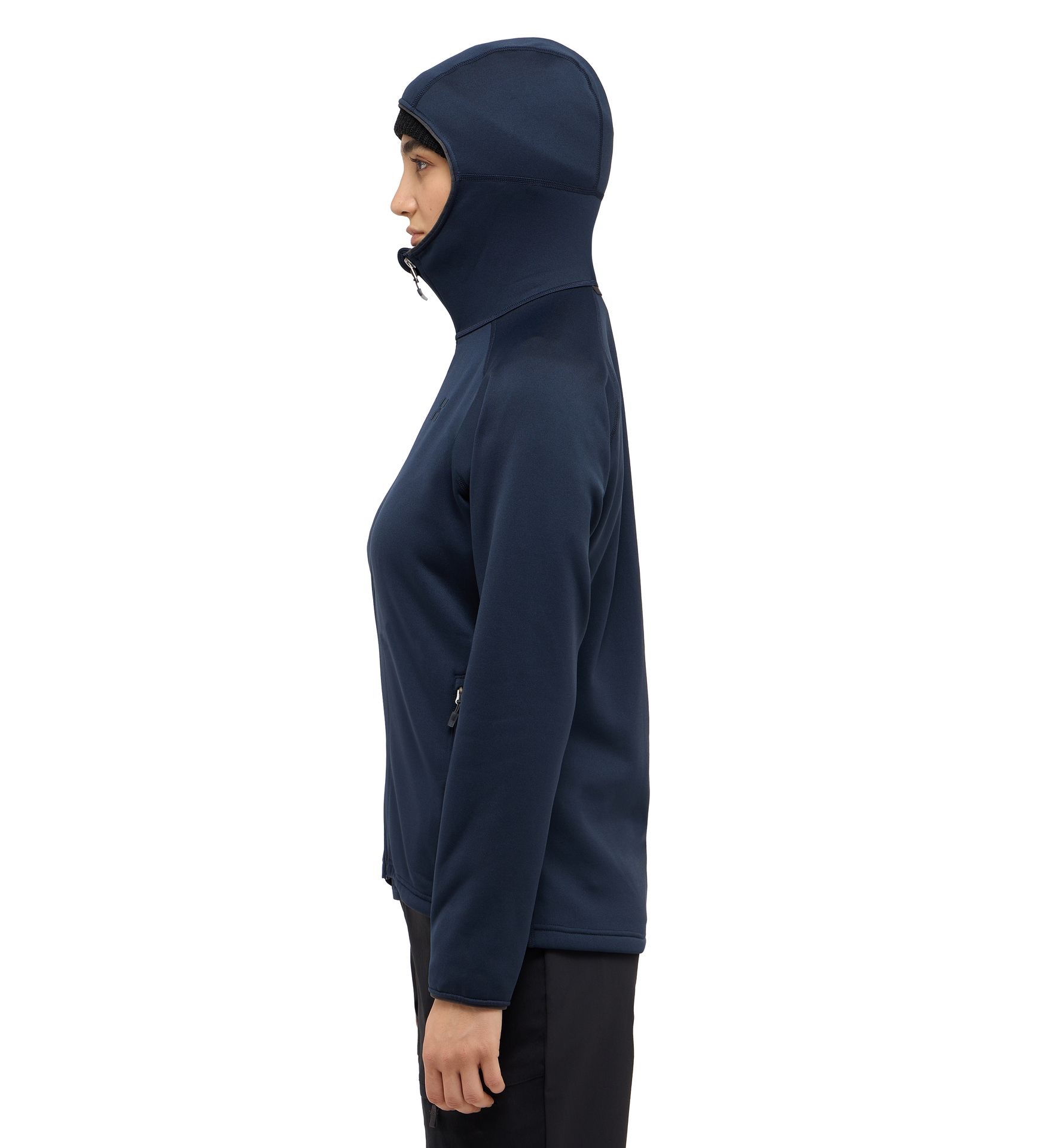 Haglöfs Women's Magma Mid Hood Tarn Blue 04