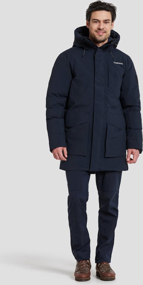 Didriksons Men's Akilles 2 Parka - Miesten talvitakki Night blue 01
