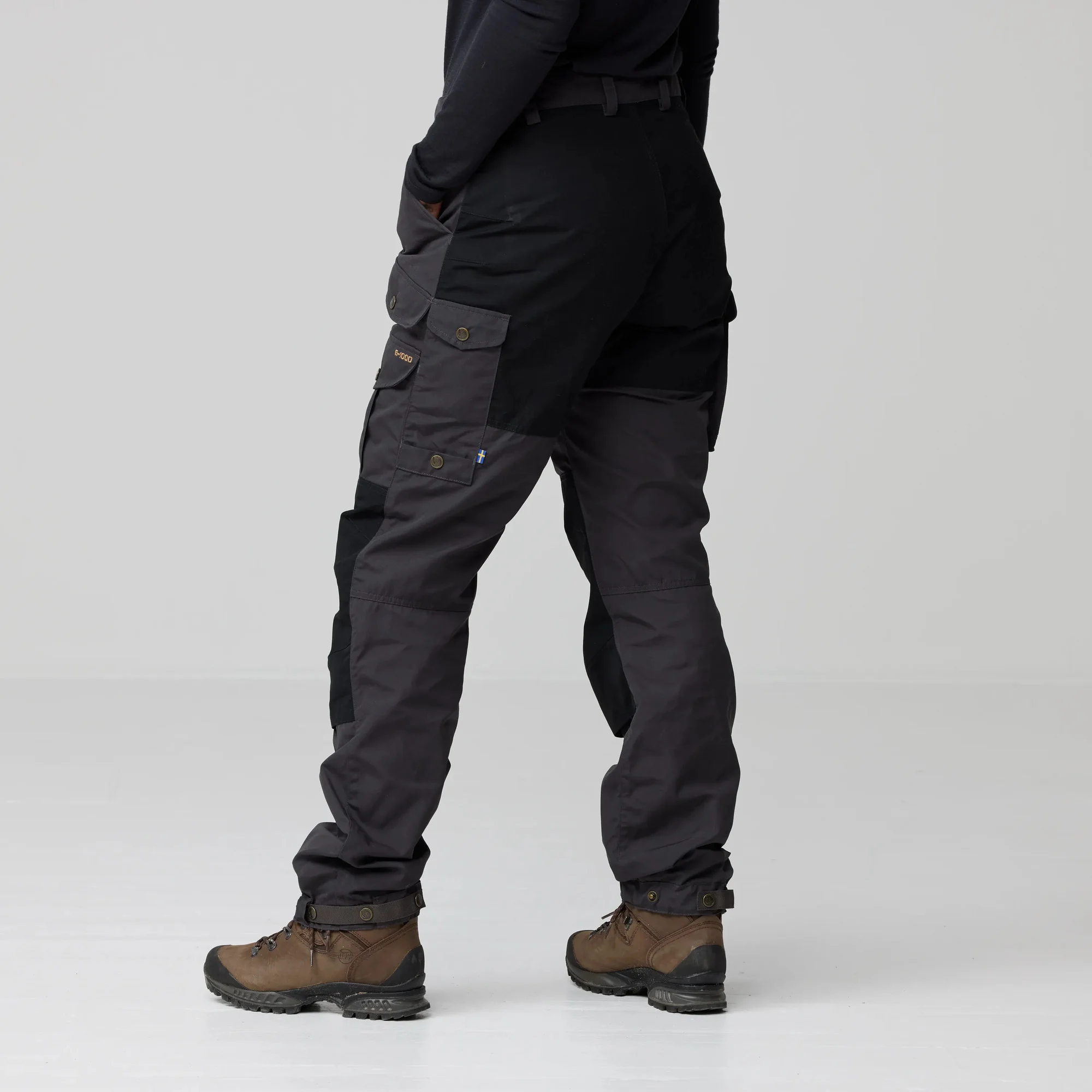 Fjällräven Women's Vidda Pro Trousers Harmaa / Musta 09