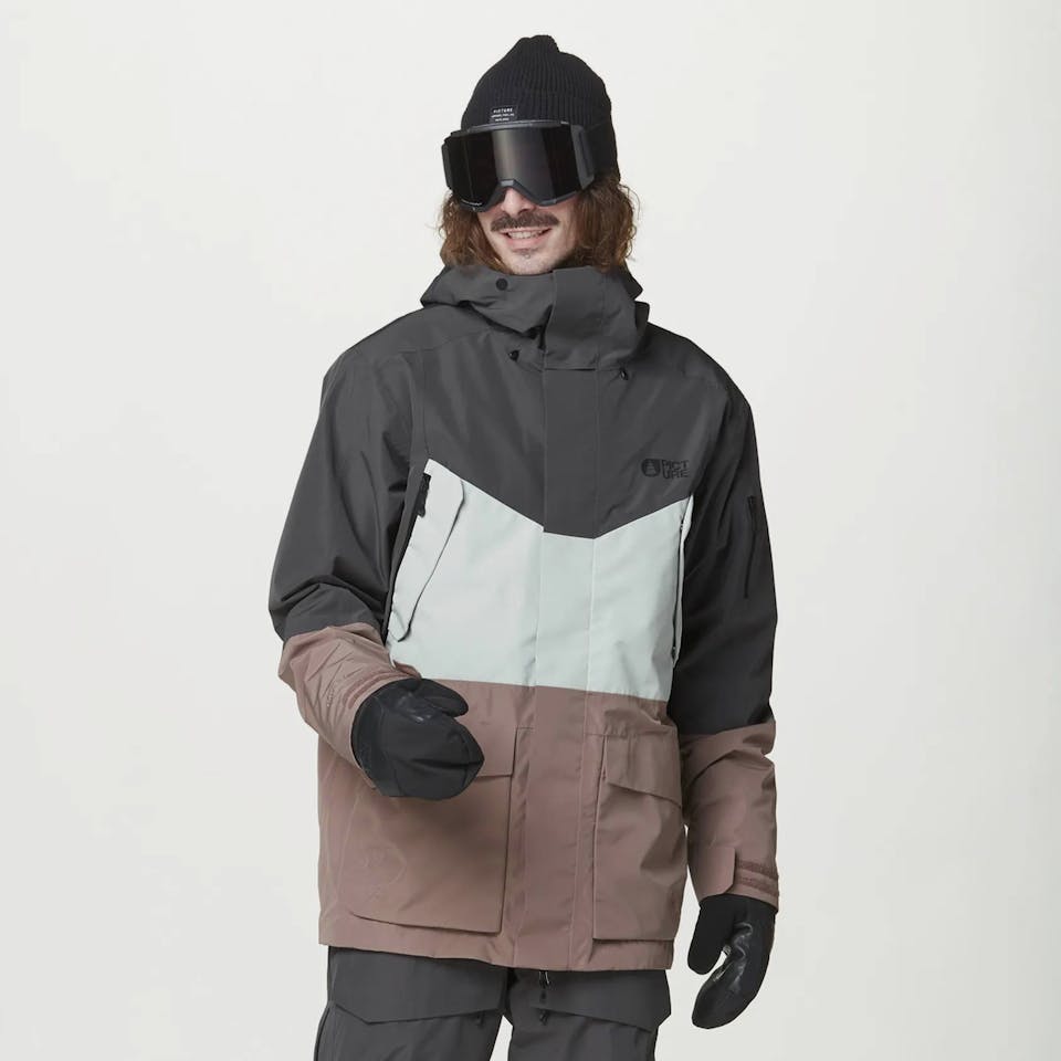 Picture Organic Clothing Men's U78 Jacket Magnet Pigeon Deep Taup 03