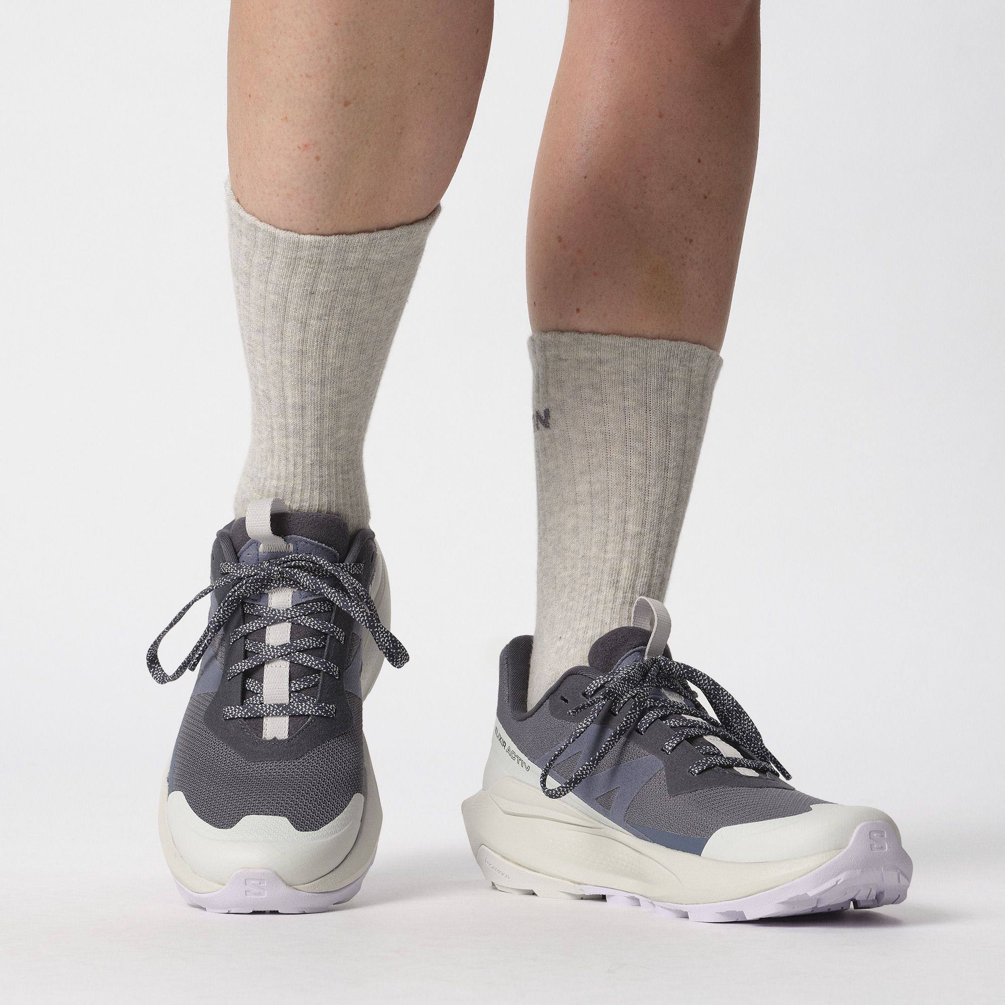 Salomon Women's Elixir Active GTX Ink/Glasier Gray 02