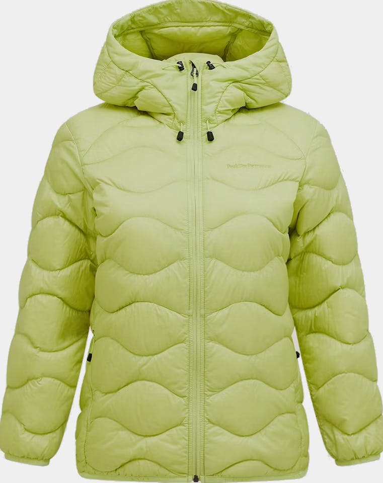 Peak Performance Women's Helium Down Hood Jacket Crystal green 01