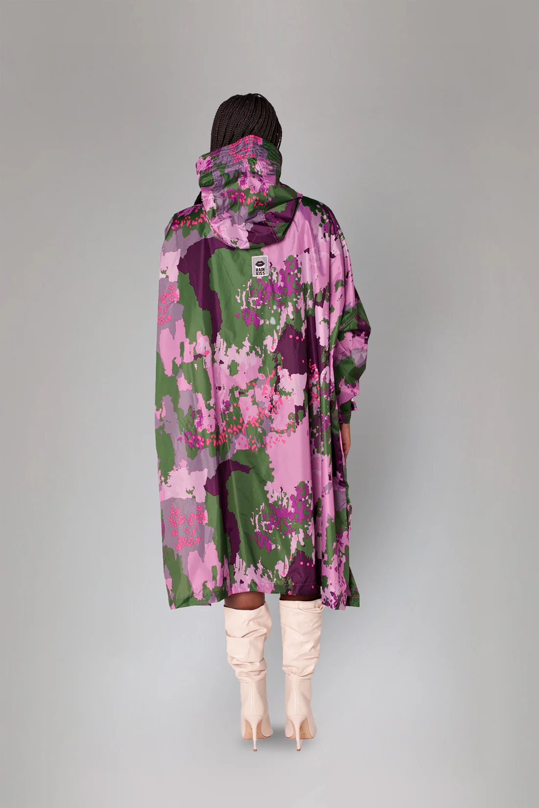 Rainkiss Poncho Digi Spring Camo  04