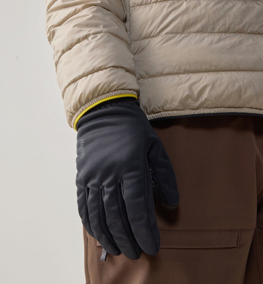 Haglöfs Bow Windstopper II Gloves Black 05