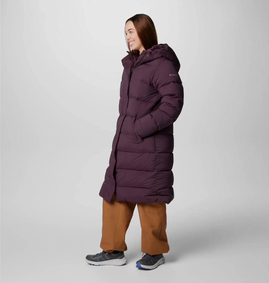 Columbia Women's Boundless Day Long Down Jacket - Naisten untuvatakki Moonvista 03