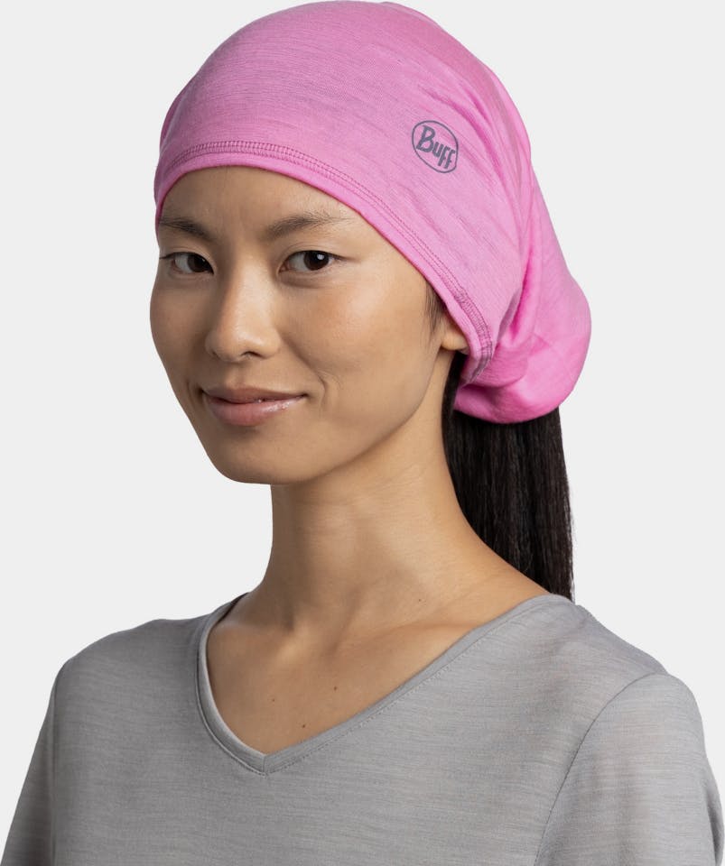 Buff Lightweight Merino Solid Fl Fuchsia 04