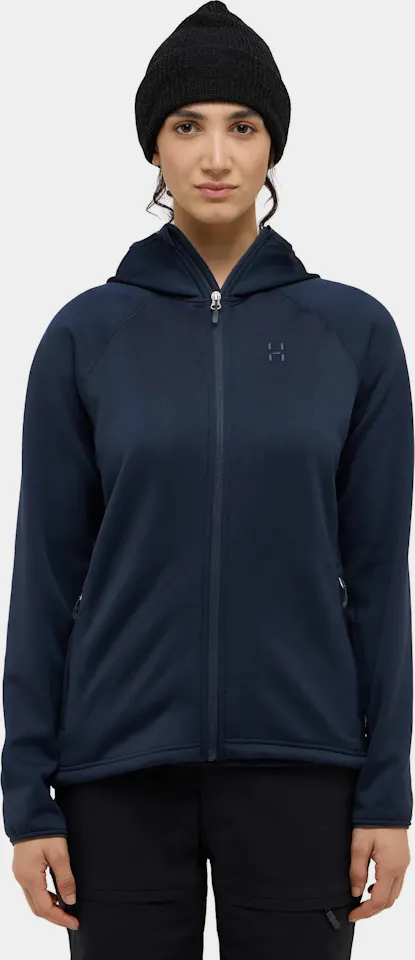 Haglöfs Women's Magma Mid Hood Tarn Blue 01