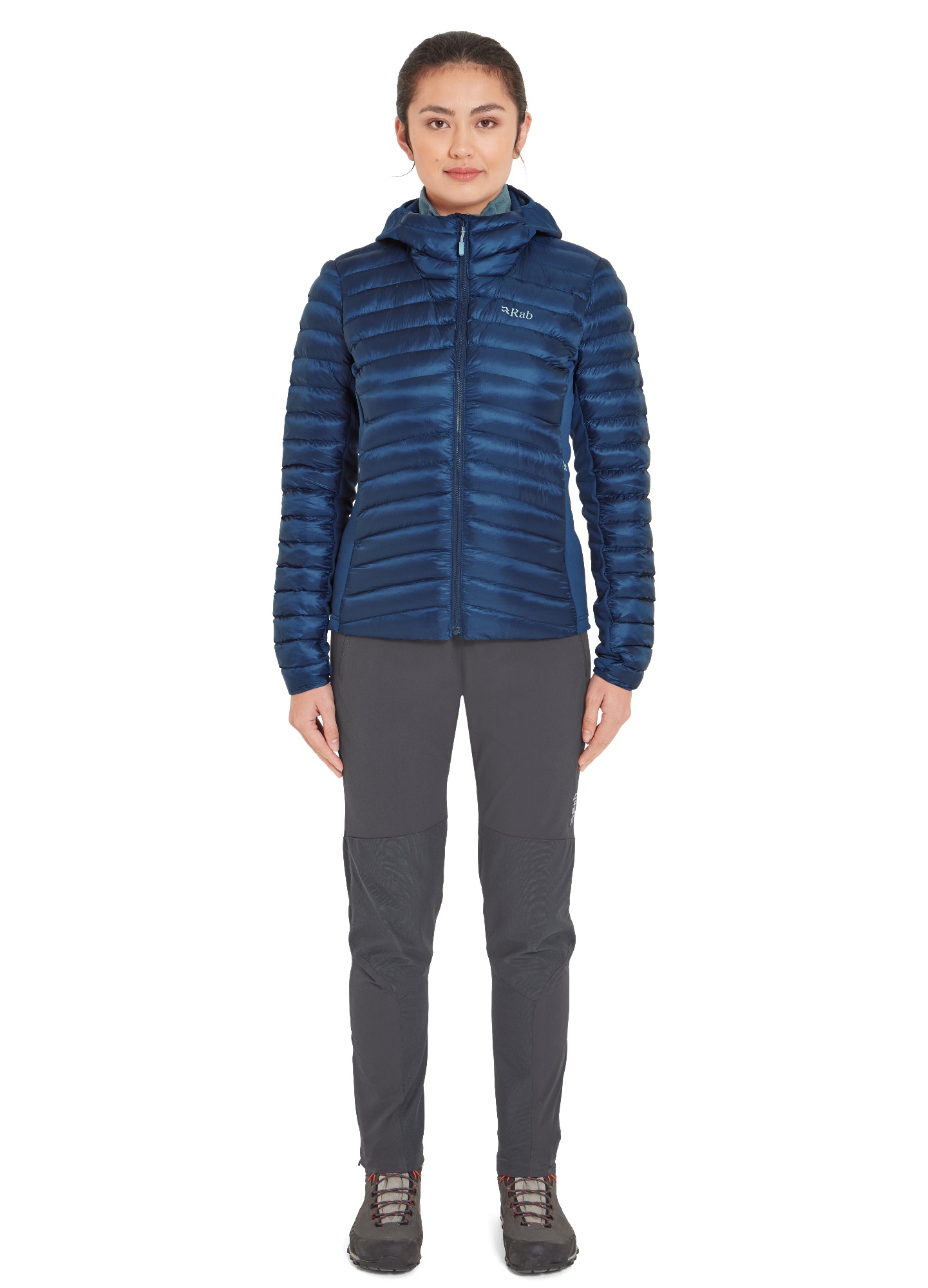 Rab Women's Cirrus Flex Insulated Hoody Tempest Blue 04