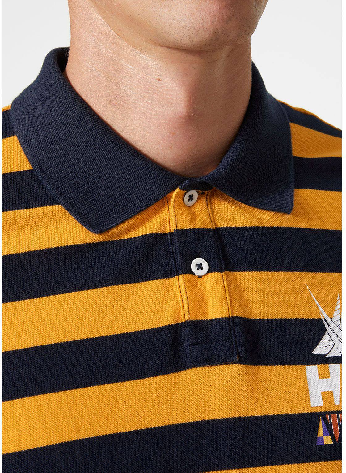 Helly Hansen Men's Koster Polo Keltainen/Sininen 06