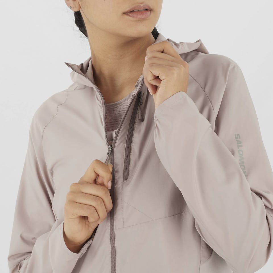 Salomon Women's Bonatti Cross Wind Jacket Etherea 07