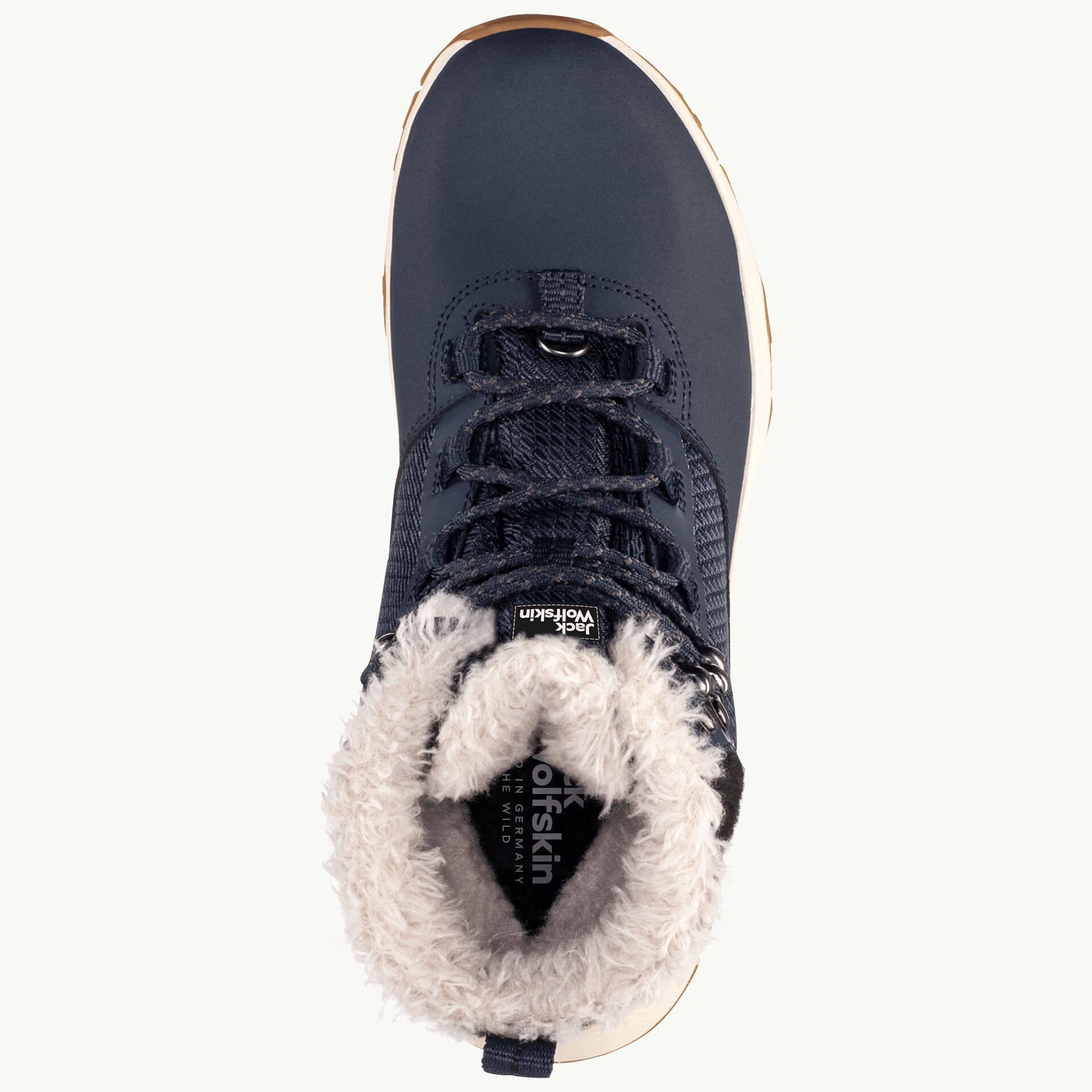 Jack Wolfskin Women's Everquest Texapore High - Naisten talvikengät Sininen / Valkoinen 05