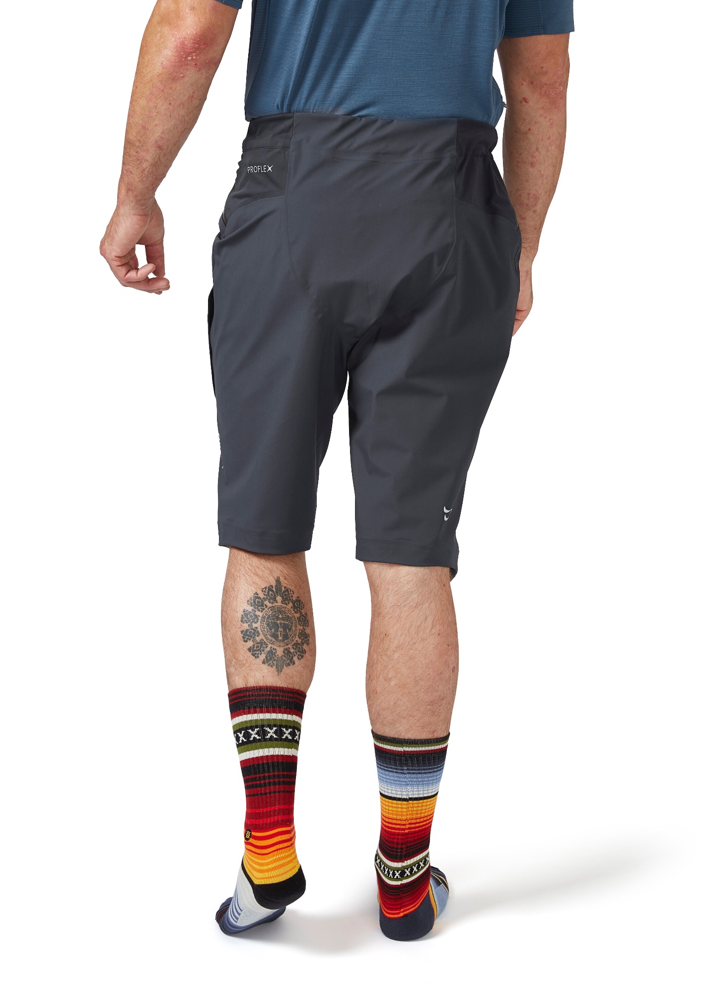 Rab Men's Cinder Kinetic Shorts Beluga 03