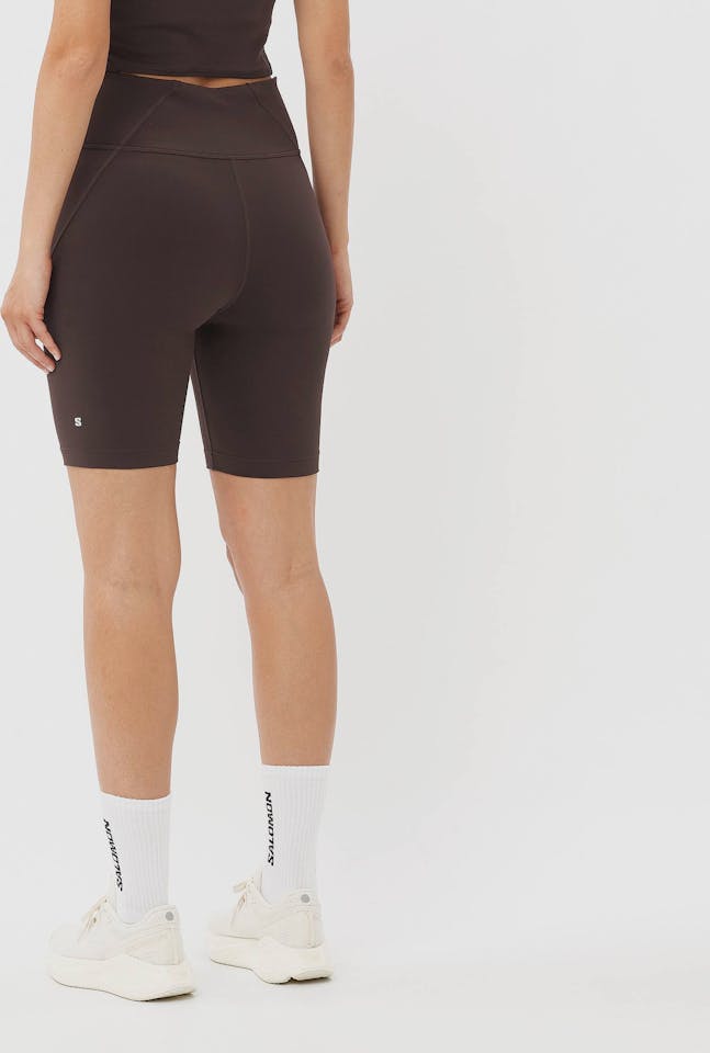 Salomon Women's Shakeout Bliss 8" Tights Coffee Bean 04