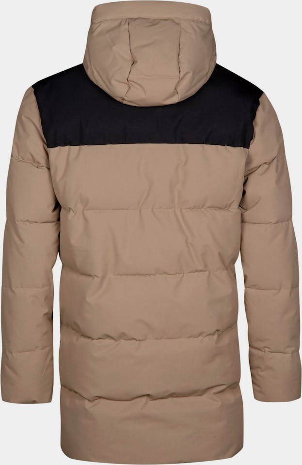 Halti Men's Linjat Puffer Parka - Miesten talvitakki Oak Beige 02