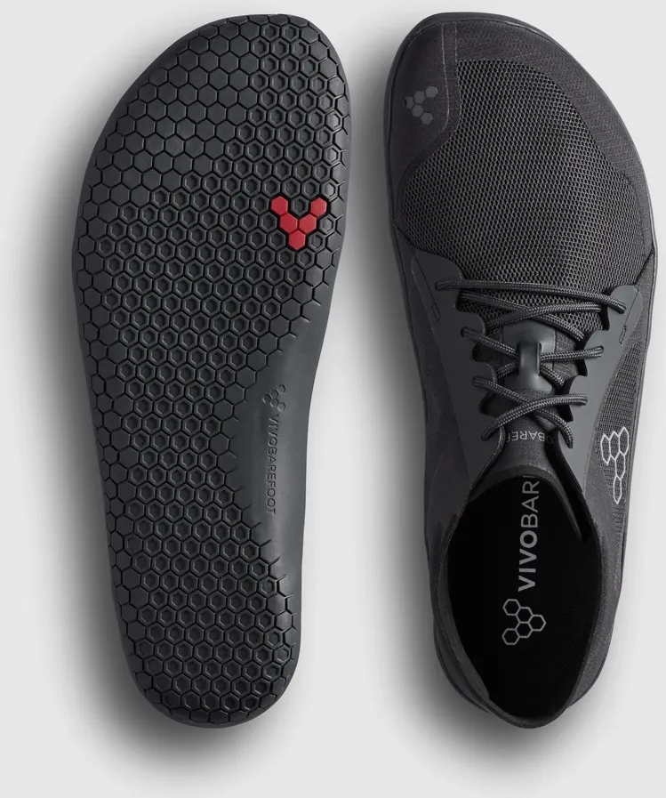 Vivobarefoot Men's Primus Lite IV Obsidian 07