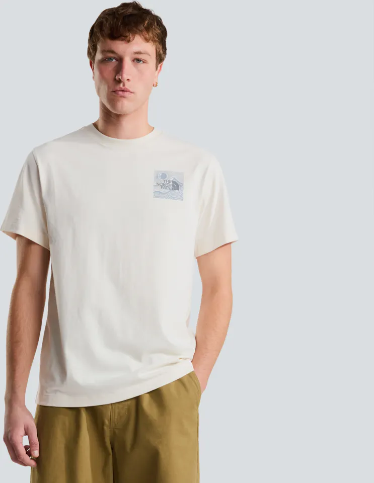 The North Face Men's Mountain Escape Relax Tee White 01