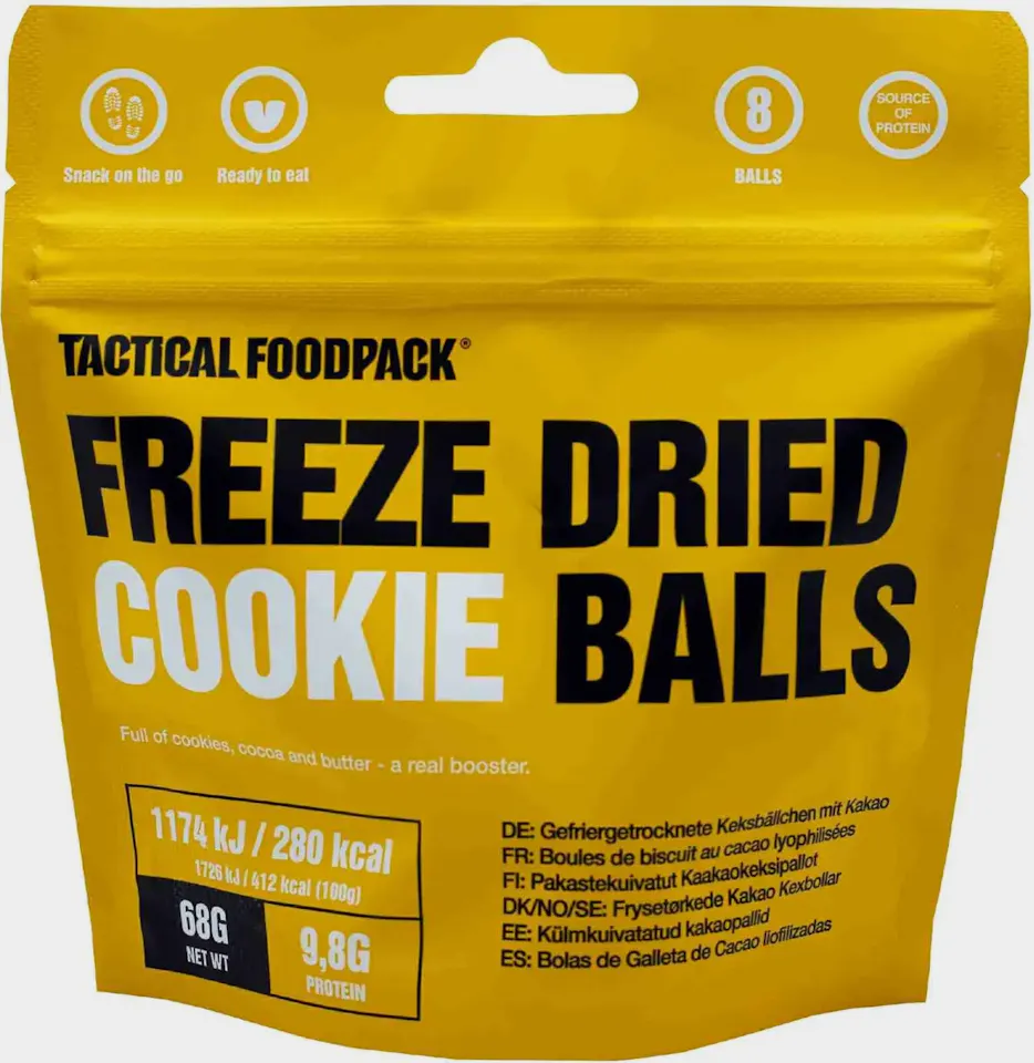 Tactical Foodpack Cocoa Bisquit Balls 68g 01