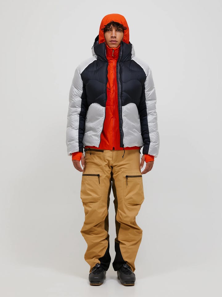 Peak Performance Men's Helium Diamond Fuse Hood - Miesten untuvatakki Black / Antarctica 09