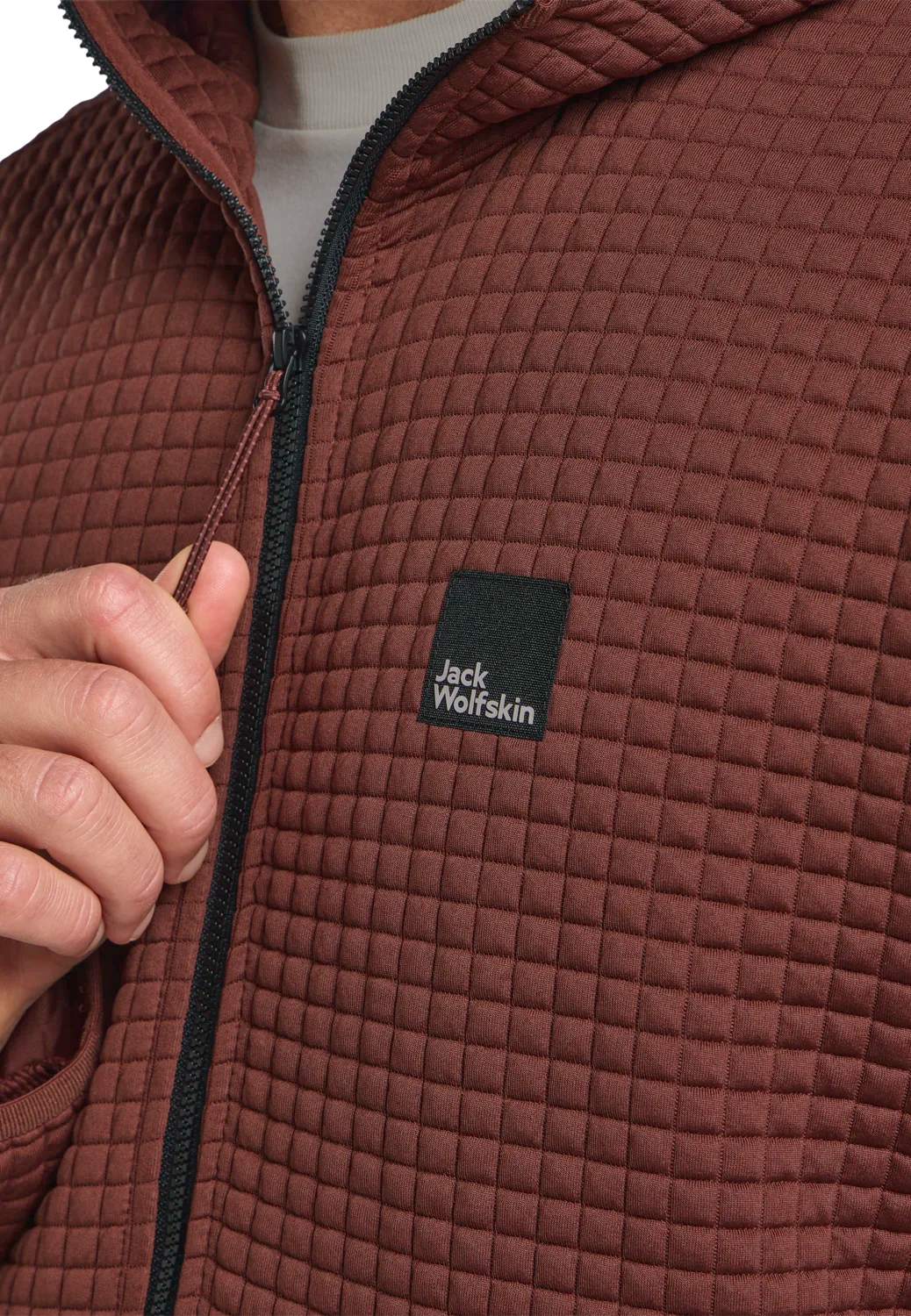 Jack Wolfskin Men's Mogari Hooded Jacket Dark Rust 11