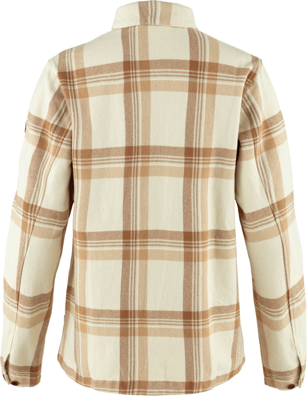 Fjällräven Women's Singi Flannel Overshirt Chalk/Beige 02