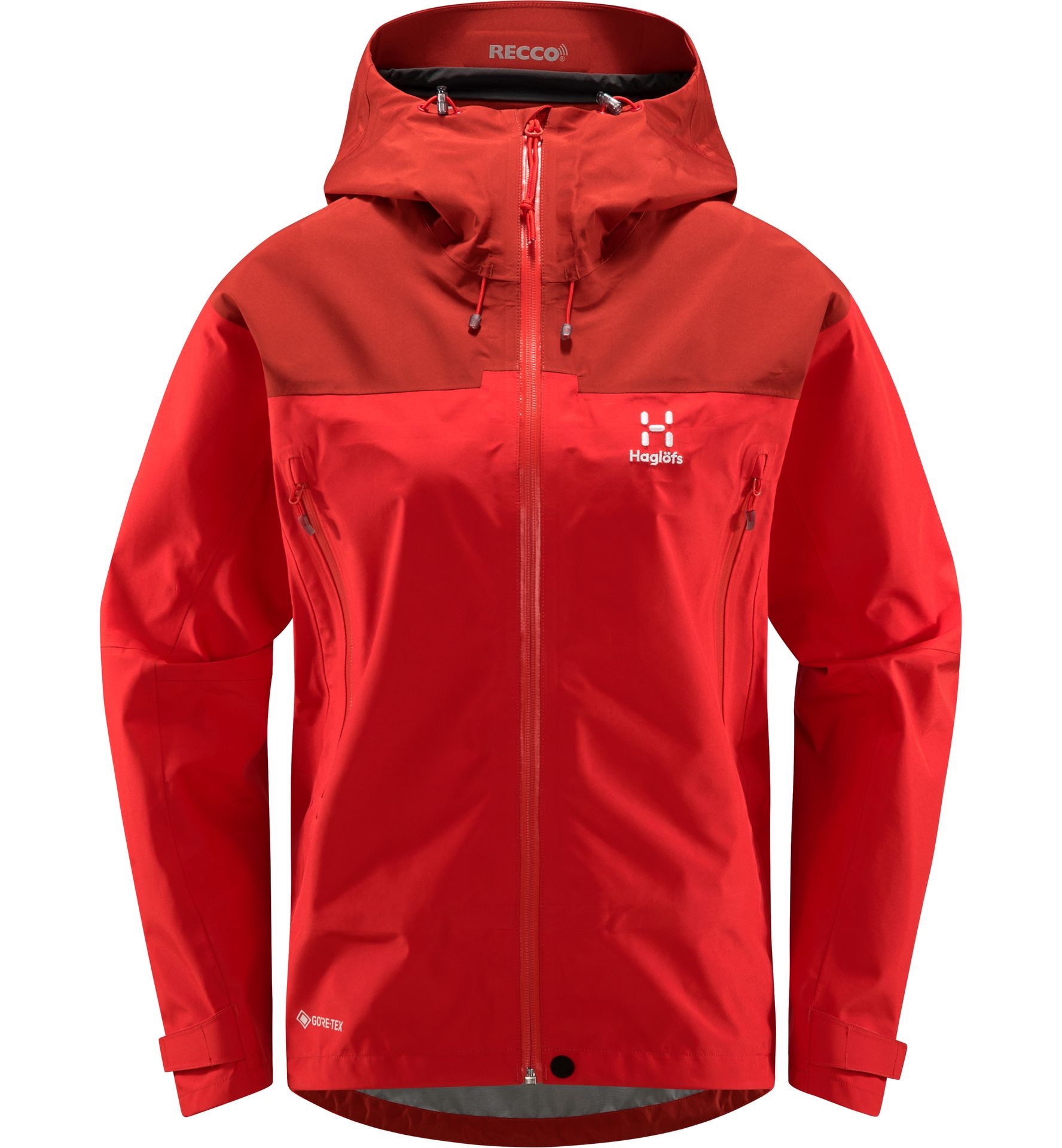 Haglöfs Women's ROC Flash GTX Jacket Poppy Red / Corrosion 06