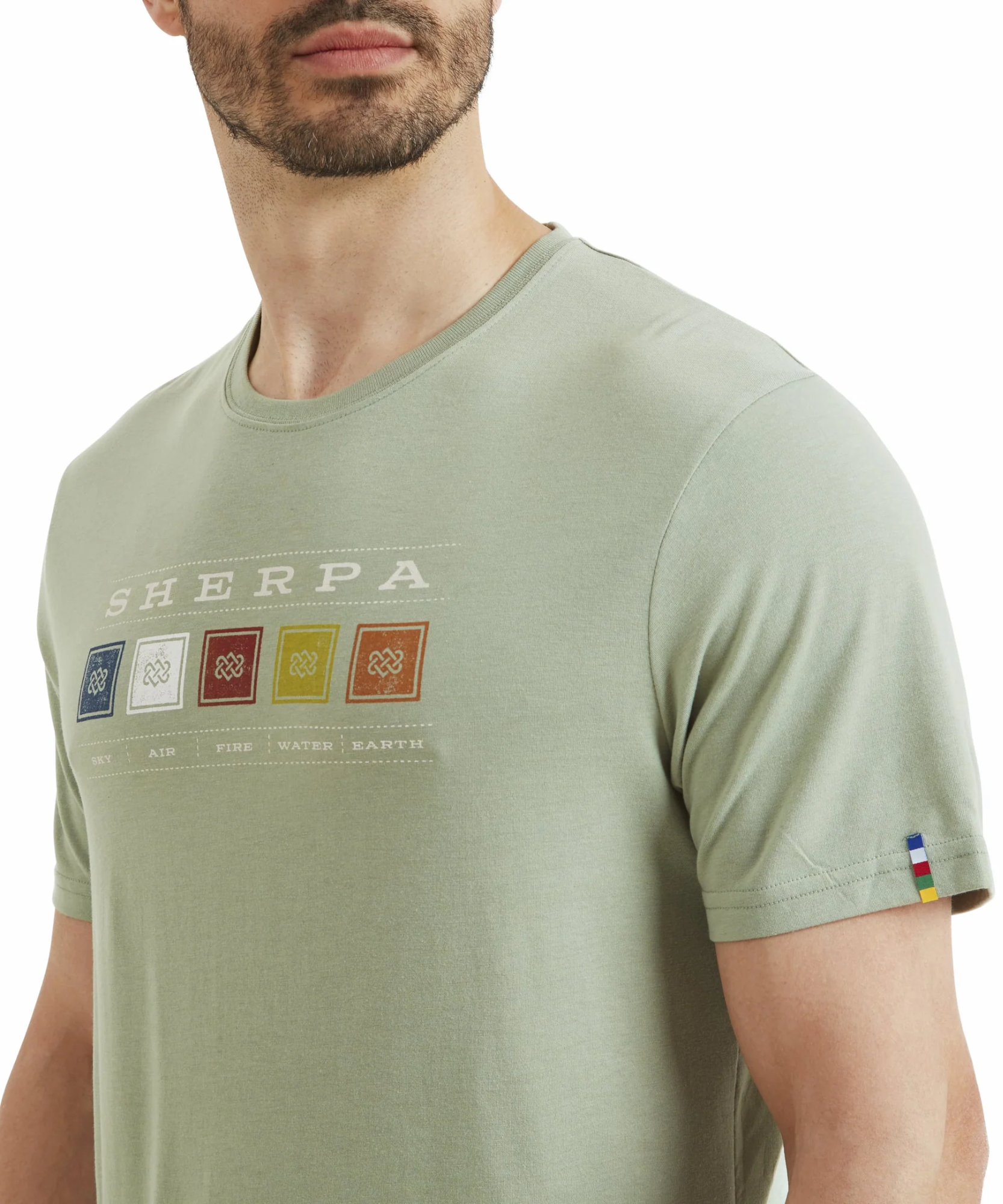 Sherpa Men's Bali Element Tee Celery 04