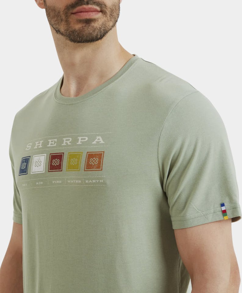Sherpa Men's Bali Element Tee Celery 04