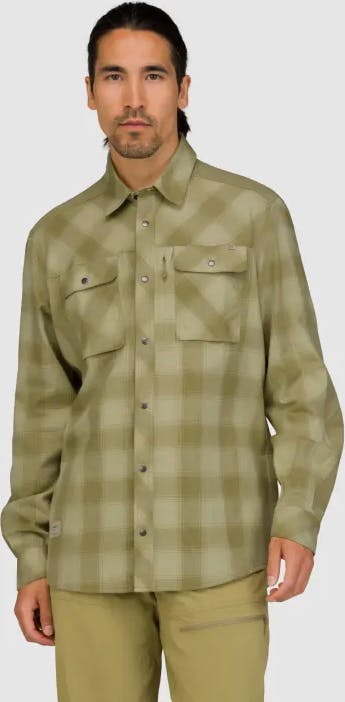 Norrøna Men's Femund Flannel Shirt Sage 03