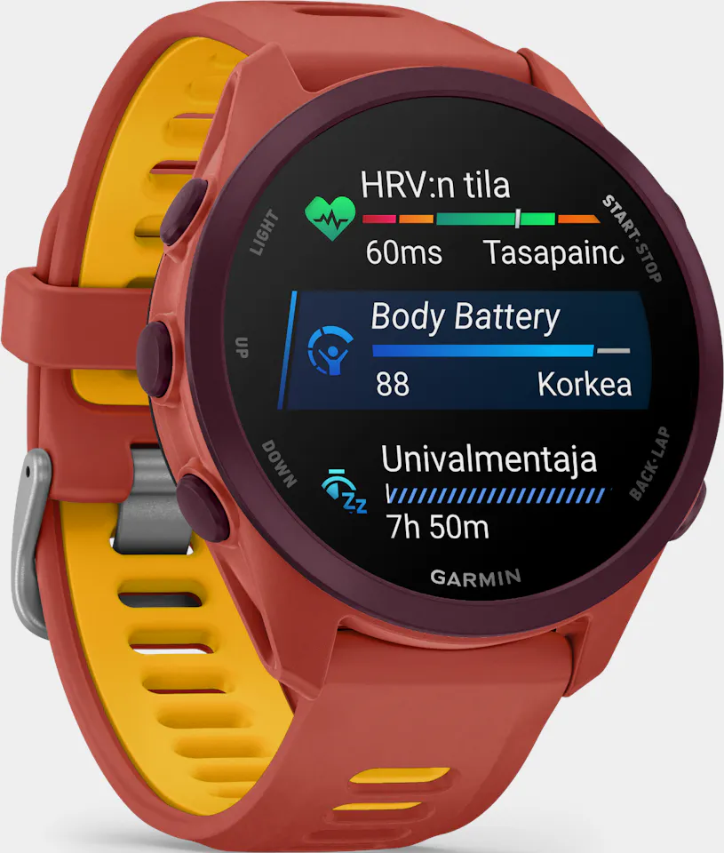 Garmin Forerunner 170 Music Red Pink/Mango 08