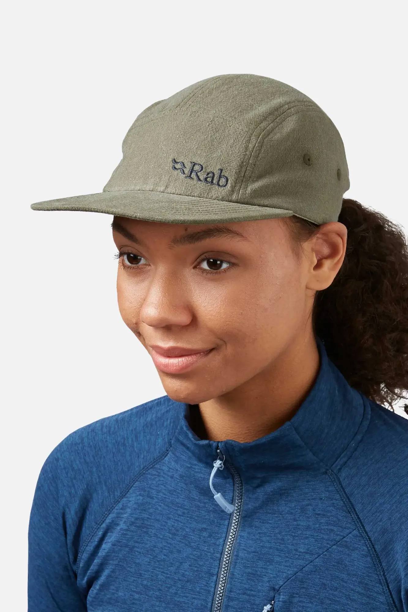 Rab Obtuse 5 Panel Cap Army Green 02