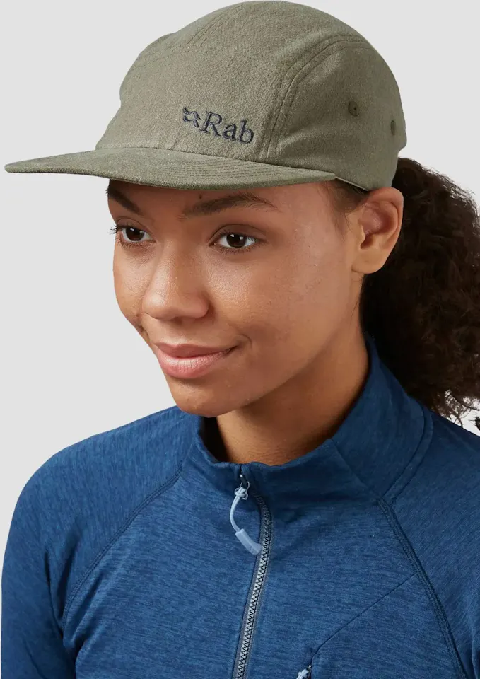 Rab Obtuse 5 Panel Cap Army Green 02