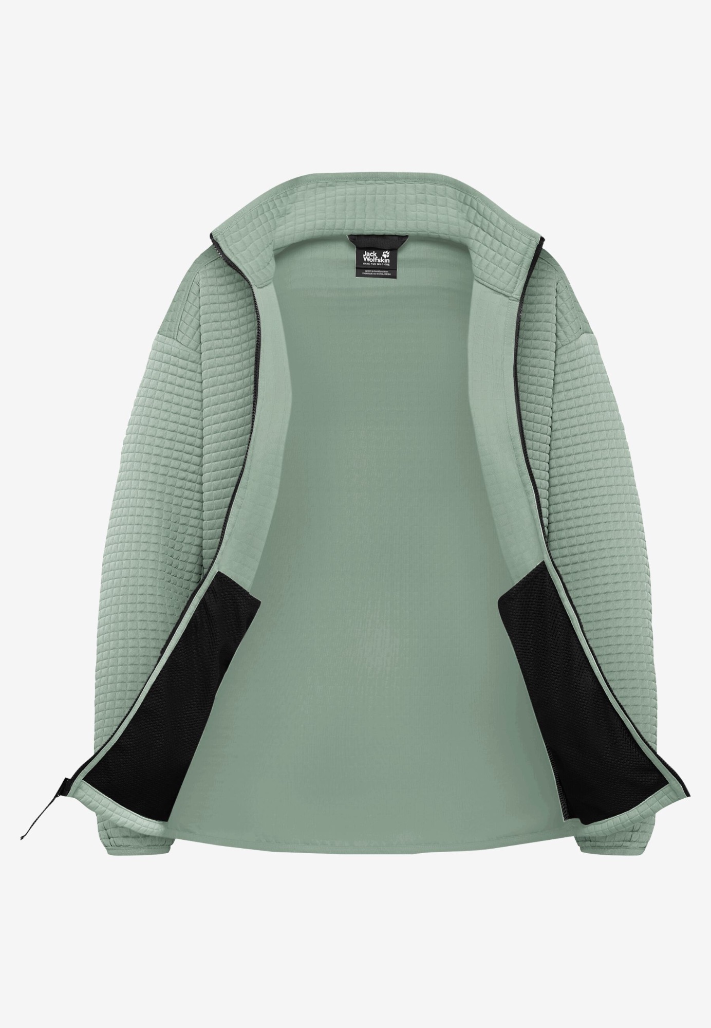 Jack Wolfskin Women's Mogari Full Zip Green Zinnia 08