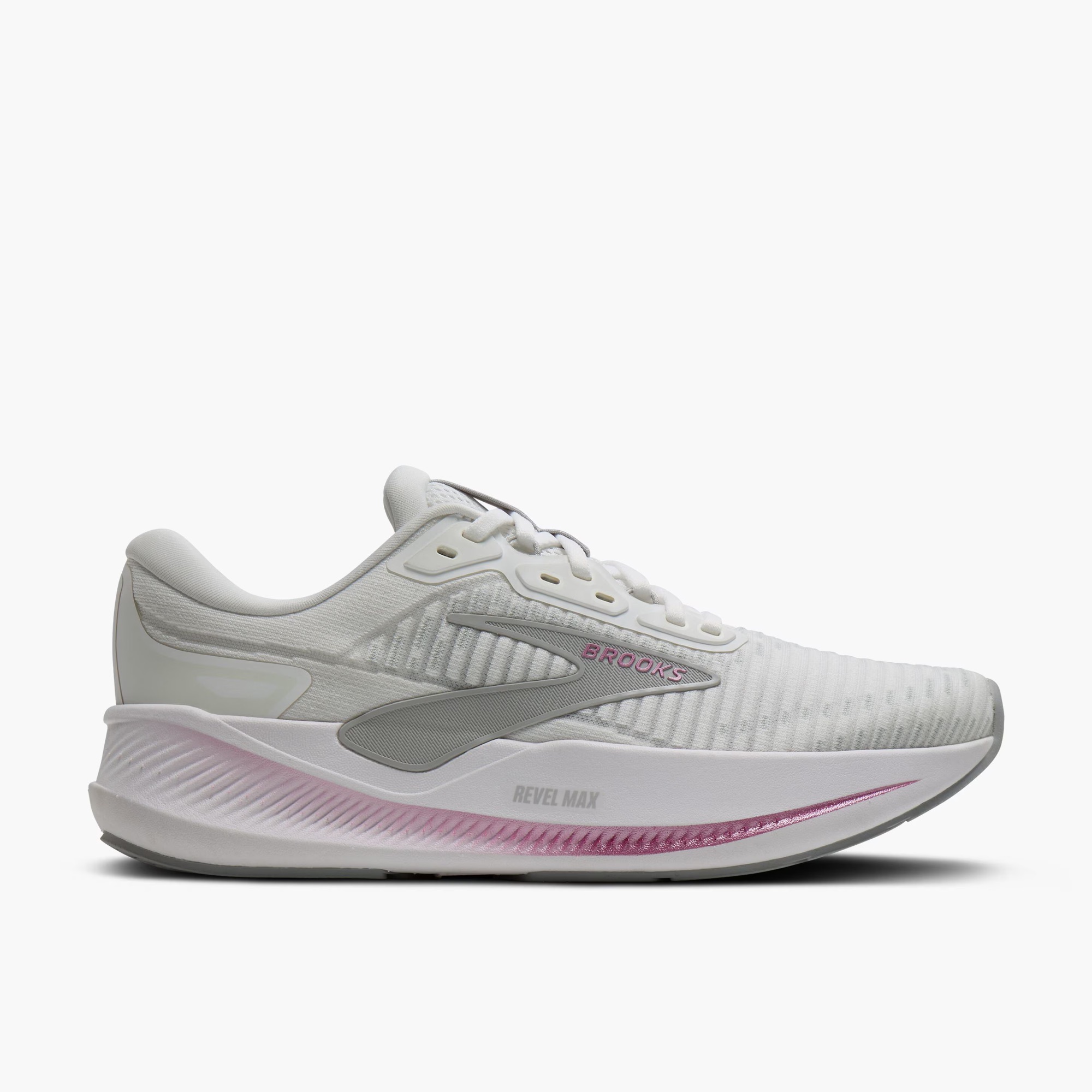 Brooks Women's Revel Max White 03