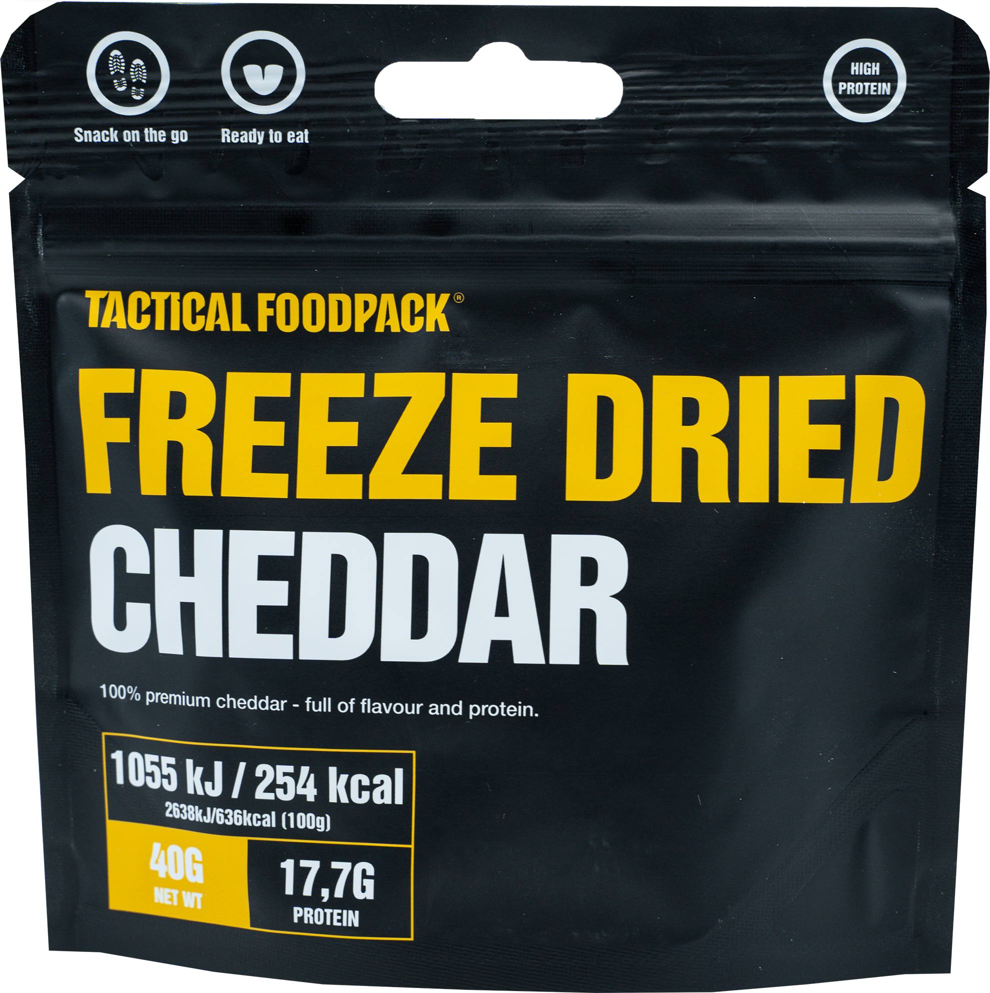 TEMPORARY Tact.food cheddar snack 40g