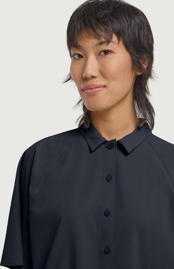 Jack Wolfskin Women's Sierra Quest SS Shirt Dark navy 05