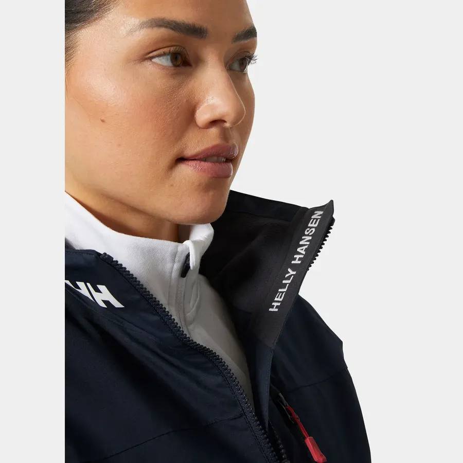 Helly Hansen Women's Crew Midlayer 2 Jacket Navy 06