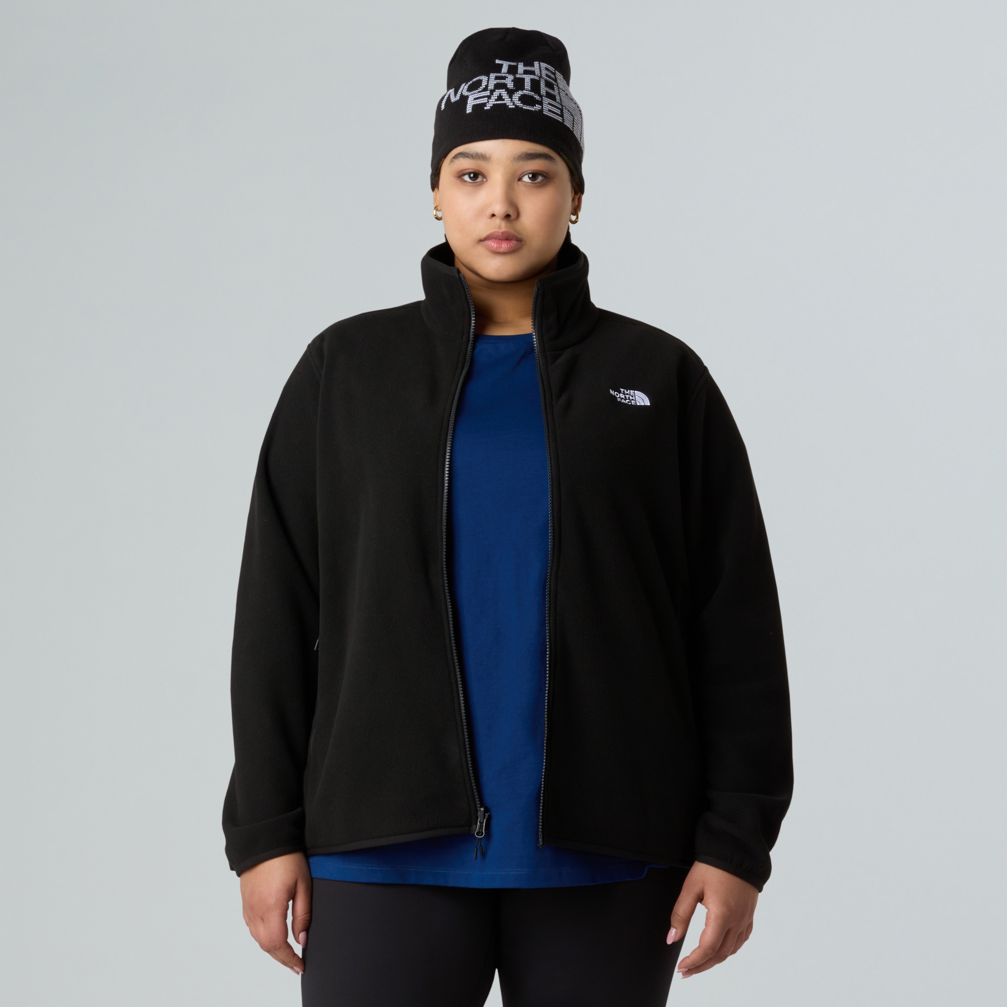 The North Face Women's Glacier Fleece + Jacket Black 04