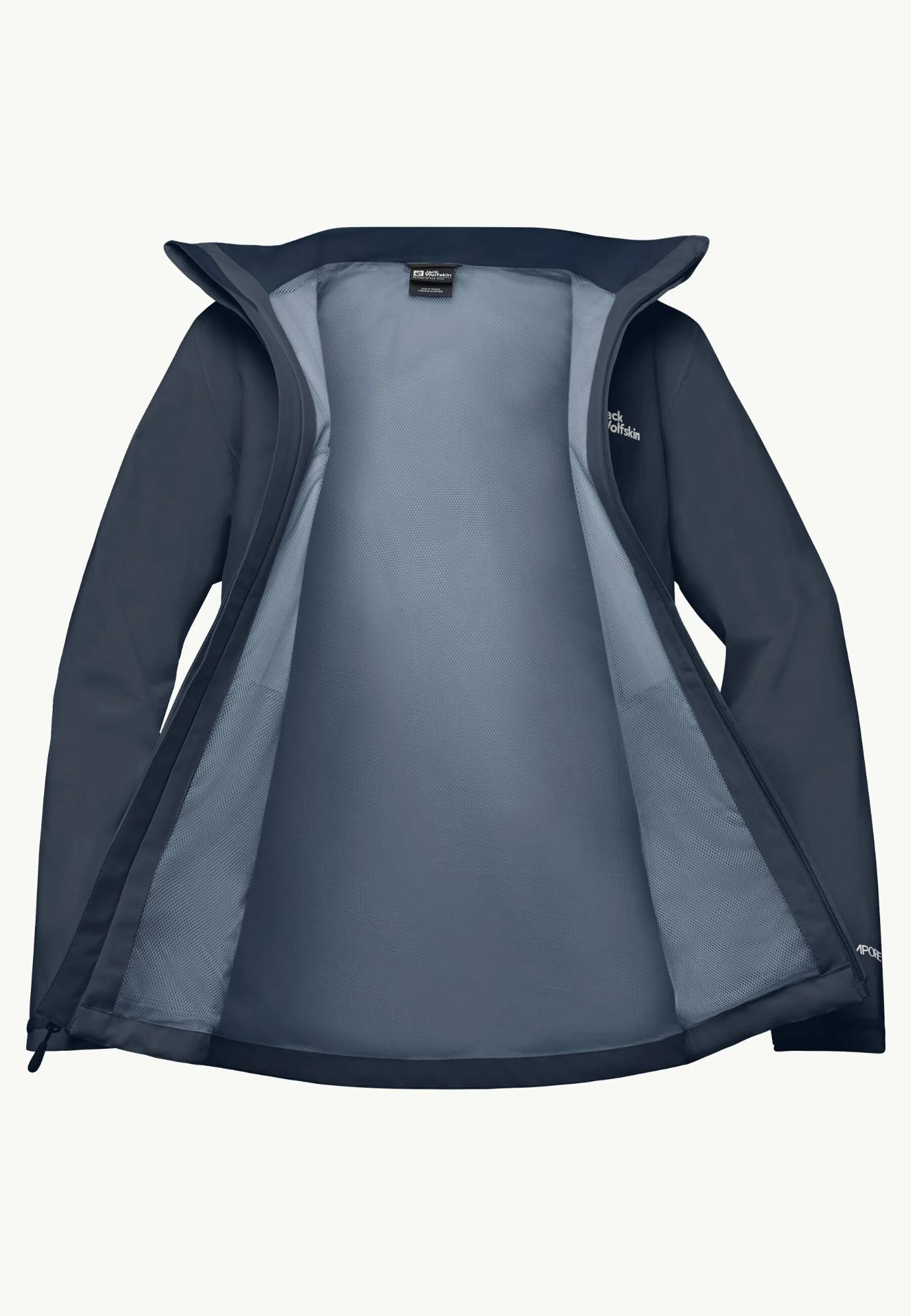 Jack Wolfskin Women's Trailtime 2L Jacket Midnight Sky 08