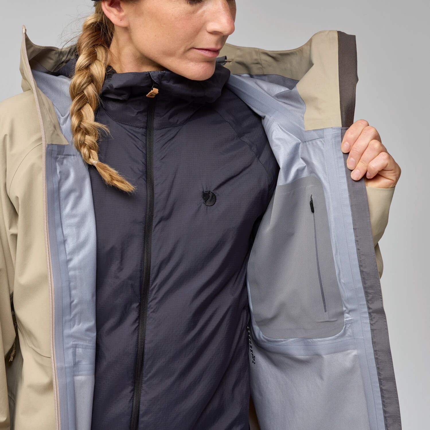 Fjällräven Women's Keb GTX Jacket Un Blue 12