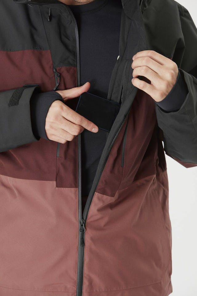 Picture Organic Clothing Men's Object Jacket Punainen / Musta 09