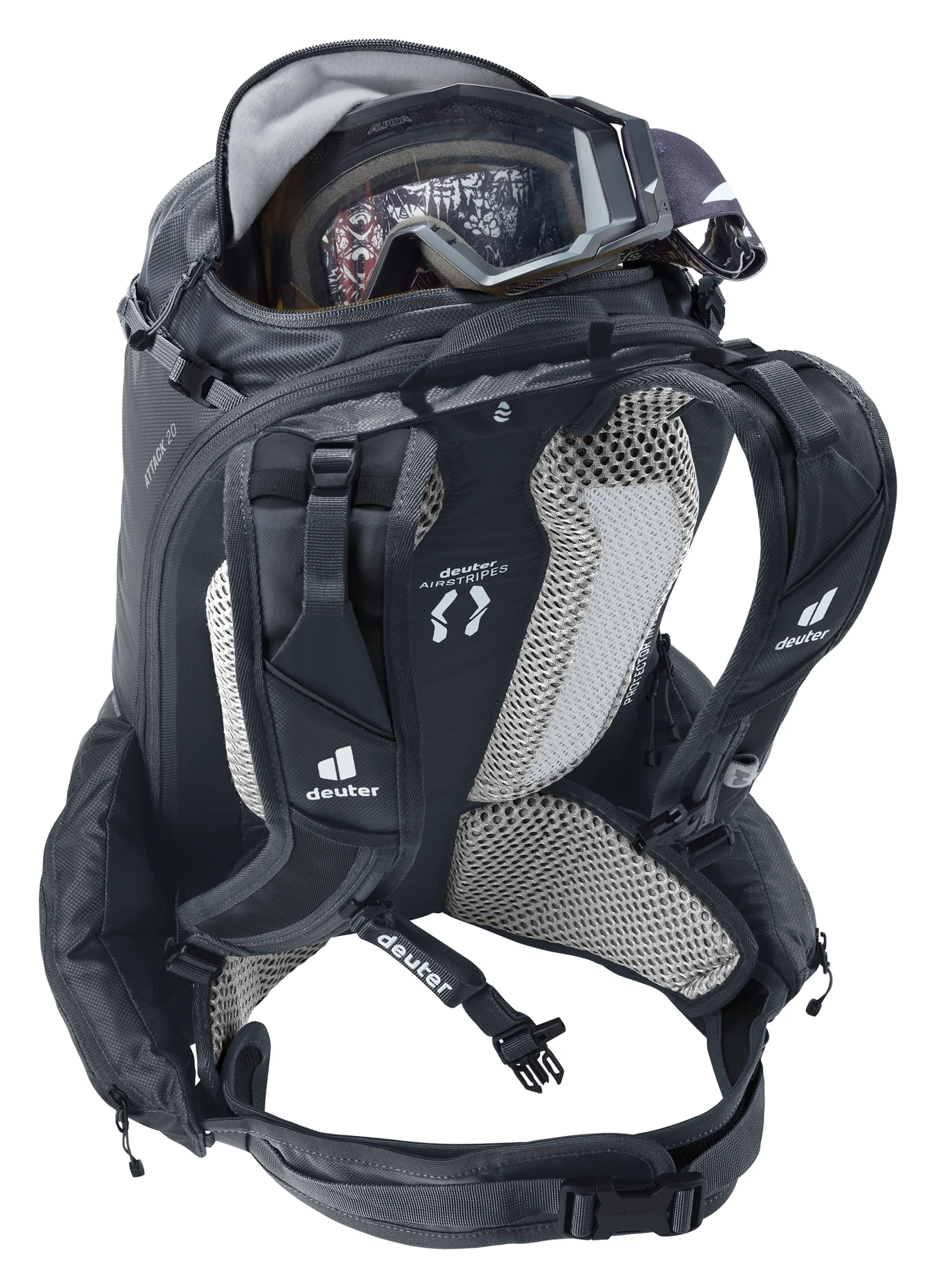 Deuter Attack 20 Musta 08