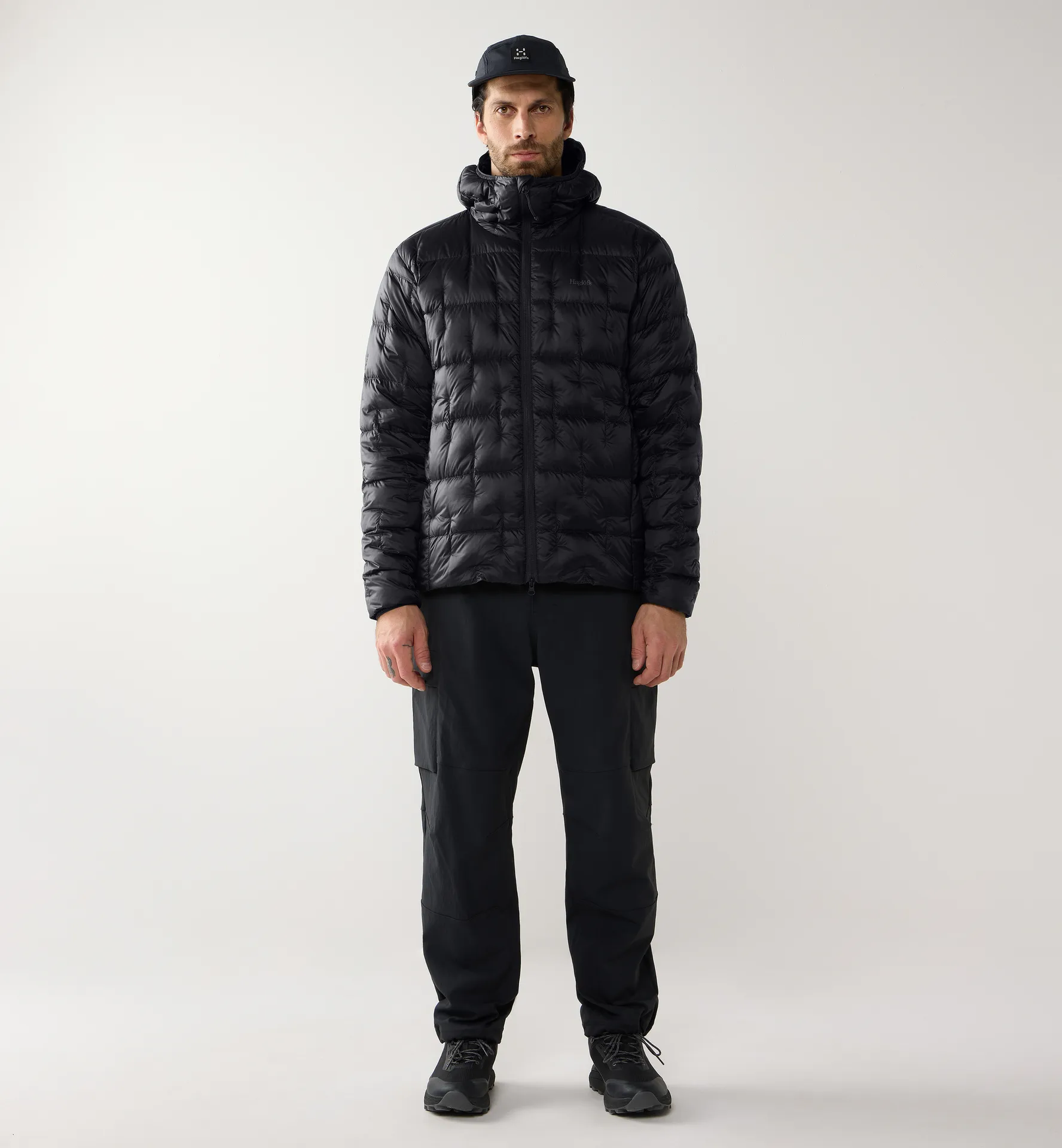 Haglöfs Men's Hede Down Hood Black 02