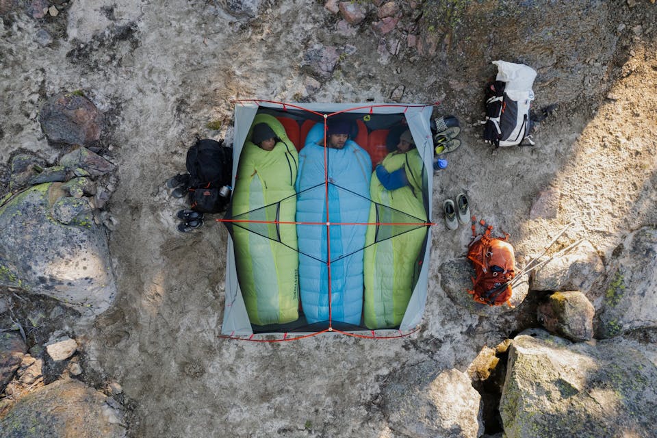 Thermarest Boost 650 0°C Regular Wide Vihreä 22