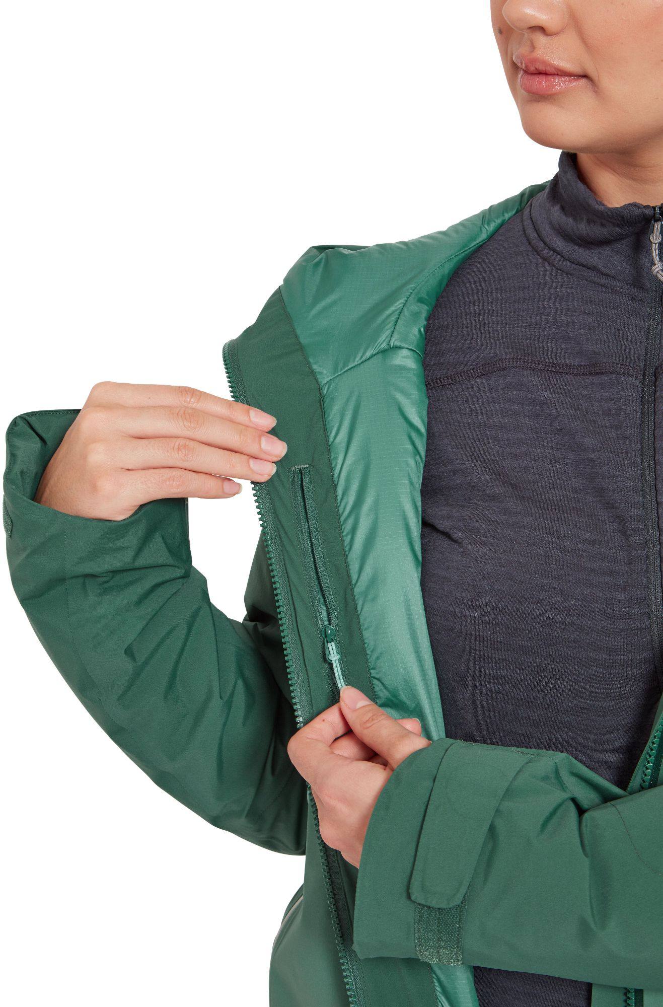 Rab Women's Khroma Diffract Insulated Ski Jacket Green slate / Eucalyptus 14