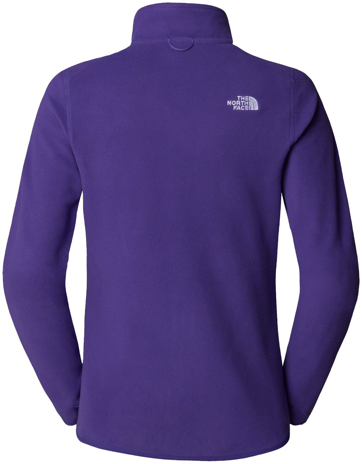 The North Face Women's 100 Glacier Full Zip Purple 03