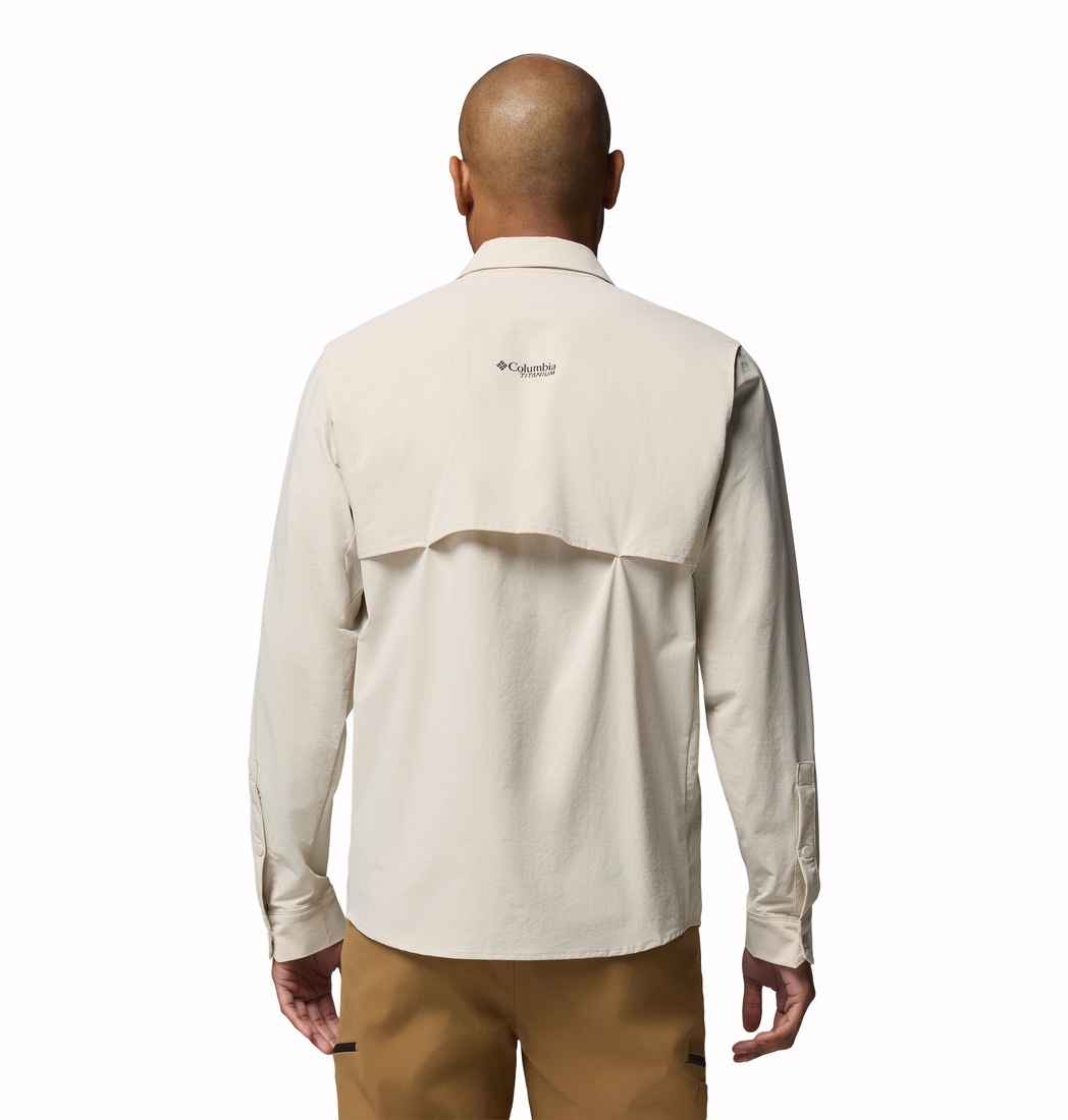 Columbia Men's Silver Ridge Elite Long Sleeve Dark Stone 09